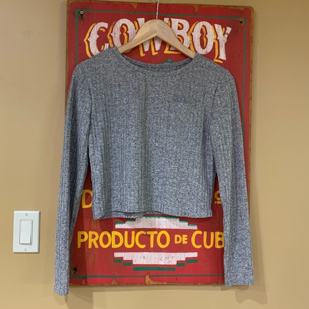 Grey Thin Sweater